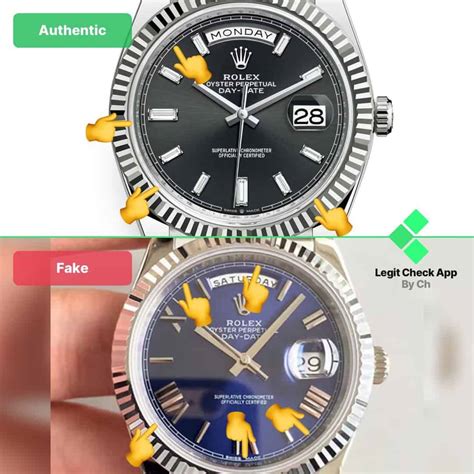 rolex date just fake|rolex day date look alike.